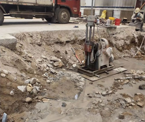 闽清公路下沉压浆